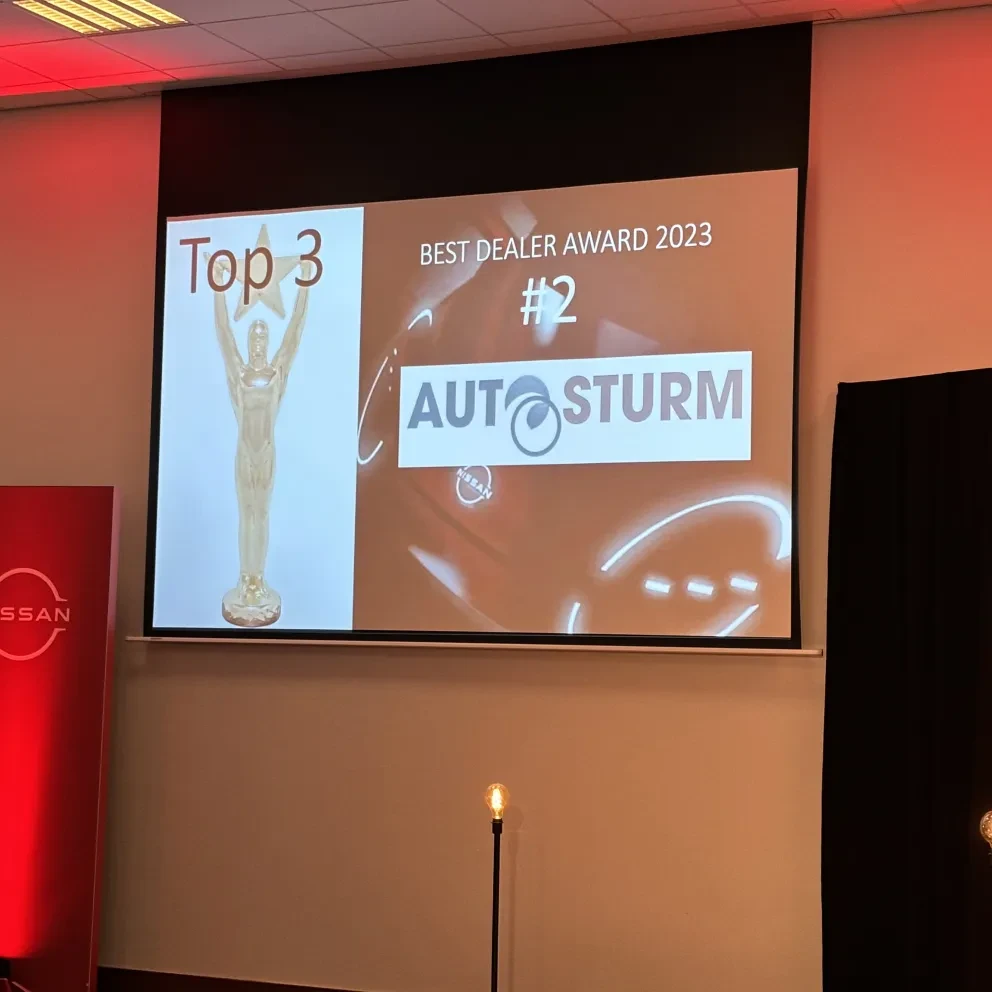 Nissan dealer award 2023 header 2