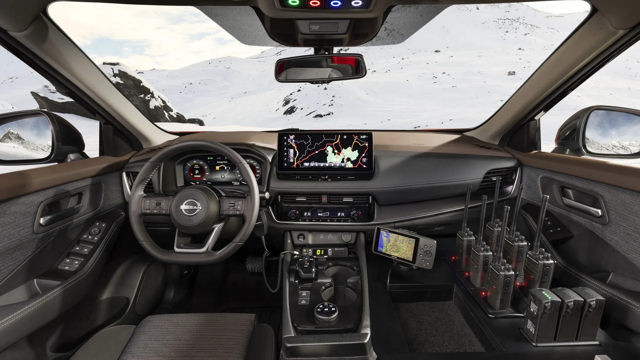 Nissan X-Trail Mountain Rescue: de kracht van e-4ORCE in de sneeuw