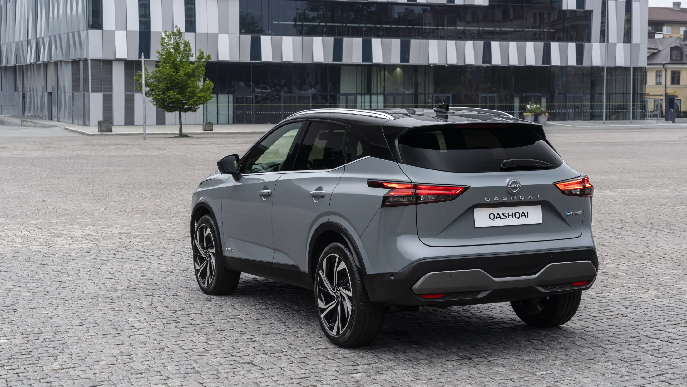 qashqai achteraanzicht