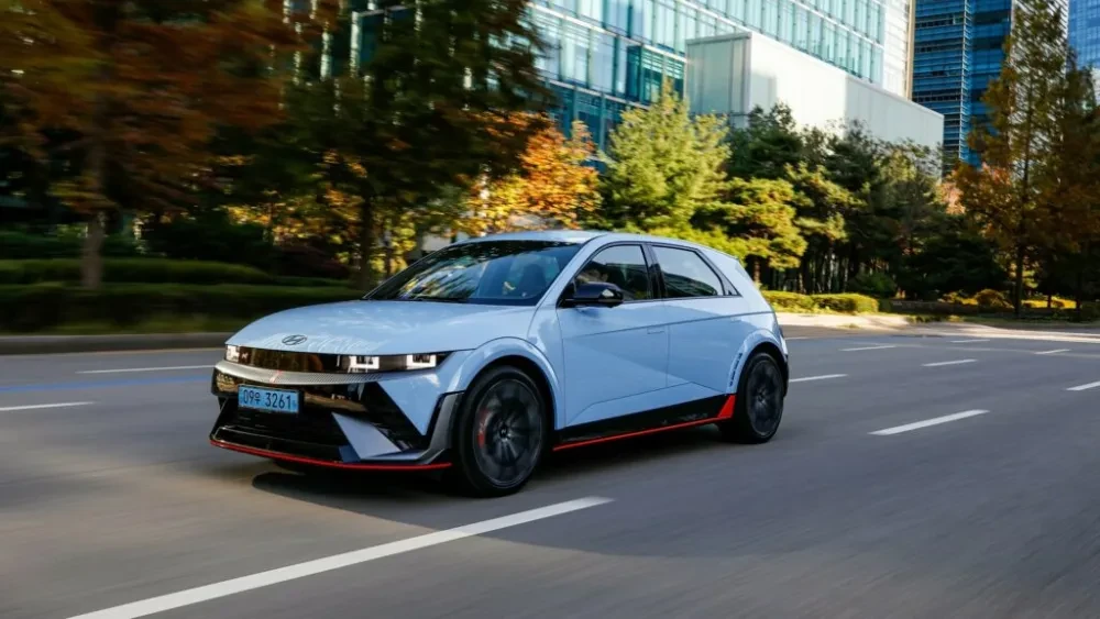 IONIQ 5 N performance blue